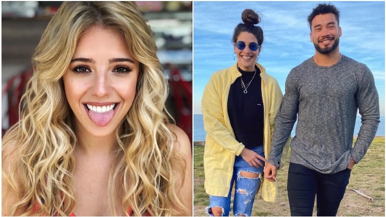 Nati Jota se burló de su amor fulminante por Bruno Siri (Fotos: Instagram)