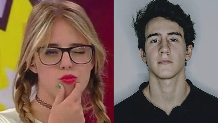 Nati remarcó que le encanta Bruno.