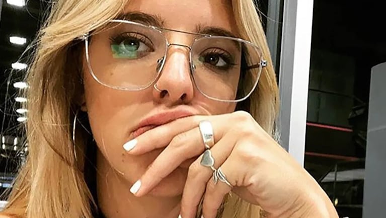 Nati se la jugó y le habló a un futbolista, pero él no le contestó.