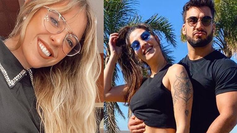 Nati se refirió con ironía al romance de Bruno con Ivana.