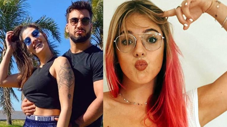 Nati se tatuó la frase "show o nada" en el brazo.