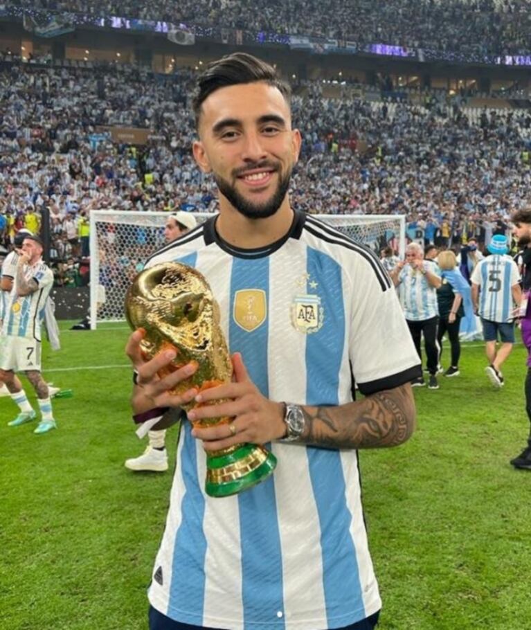 Nazarena Di Serio habló del rumor de romance con el futbolista Nicolás González