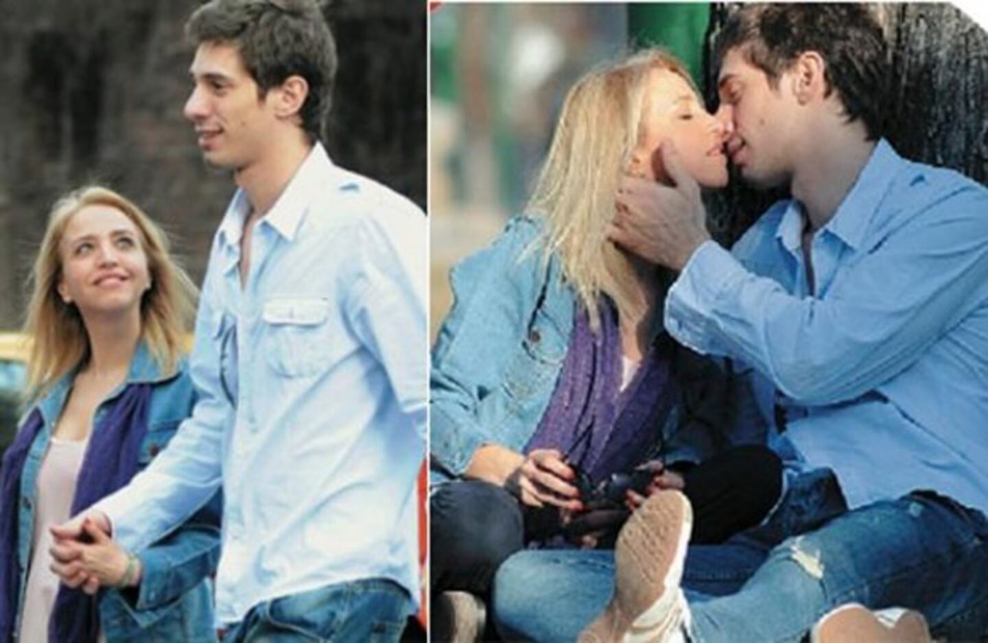 Nazarena Nóbile, junto a su esposo Juan Manuel Baldi. (Fotos: archivo Paparazzi)