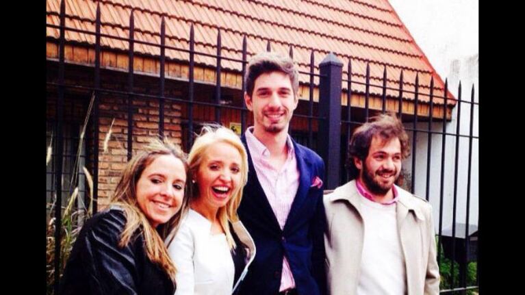 Nazarena Nóbile se casó con su novio 5 años menor que ella. (Foto: Twitter)