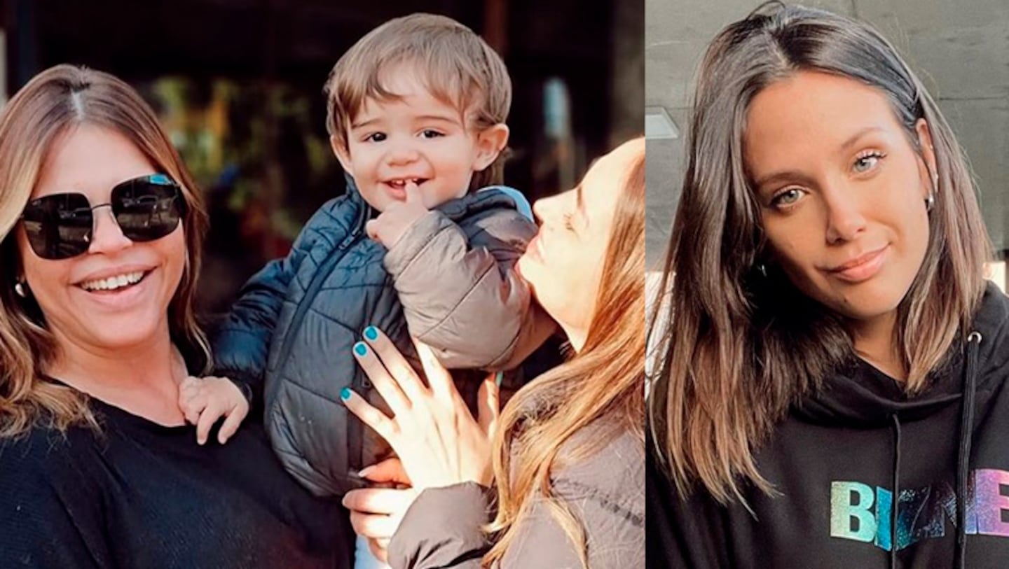 Nazarena Vélez compartió las fotos más tiernas con el hijo de Belén Francese tras anunciar el embarazo de Barbie.