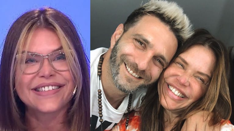 Nazarena Vélez contó la insólita charla que tuvo cuando conoció a su novio Santiago Caamaño.