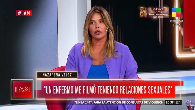 Nazarena Vélez contó que un ex le puso una cámara oculta para grabarla en la intimidad: “Casi me infarto”
