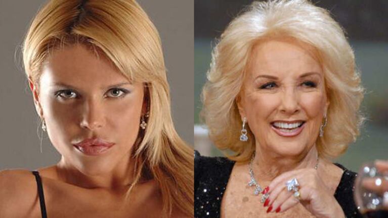 Nazarena Vélez dejó plantada a Mirtha Legrand