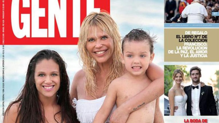 Nazarena Vélez en la tapa de revista Gente.