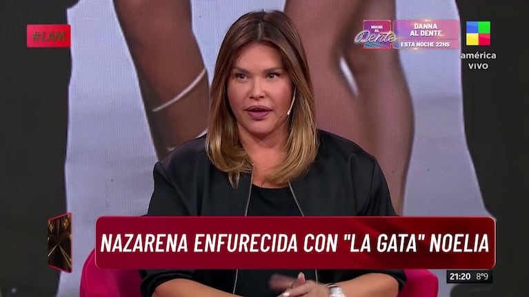 Nazarena Vélez en LAM.