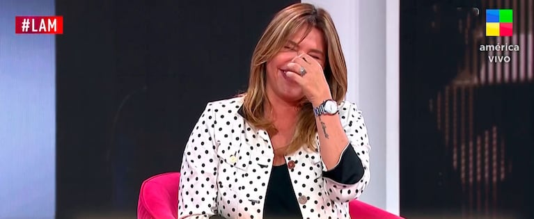Nazarena Vélez no sabía que estaba al aire y se filtró un sincericidio: “No lo soporto”