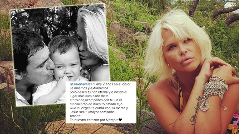 Nazarena Vélez recordó a Fabián Rodríguez, a 2 años de su muerte (Foto: Instagram)