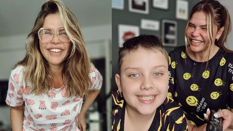 Nazarena Vélez reveló de qué novela argentina se hizo mega fanática con su hijo.