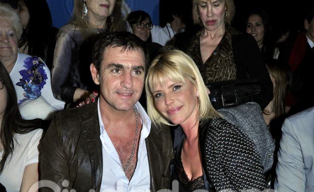 Nazarena Vélez y Fabián Rodríguez en el BAAM. (Foto: Jennifer Rubio)
