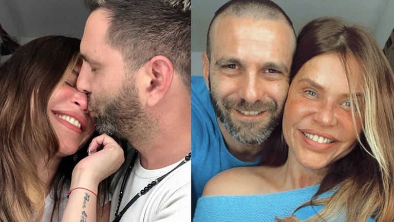 Nazarena y Santiago se dedicaron tiernos mensajes en Instagram.