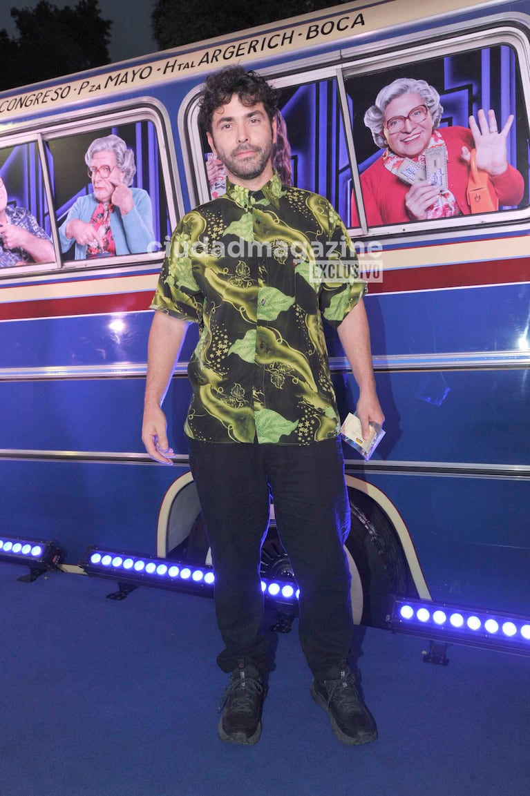 Nazareno Casero en el estreno de Papá por Siempre (Foto: Movilpress).