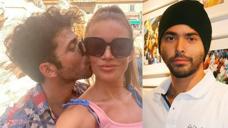 Nazareno Casero viajó con su novia Carolina Puntonet, una ex bailarina de ShowMatch, a Roma.