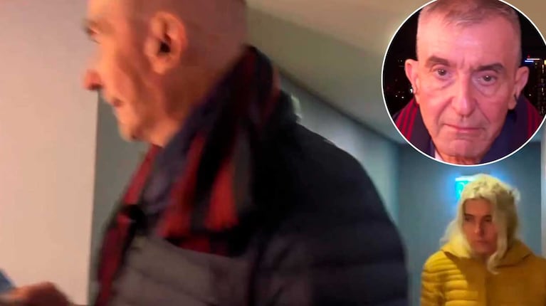 Nelson Castro en Tel Aviv (Foto: captura TN)