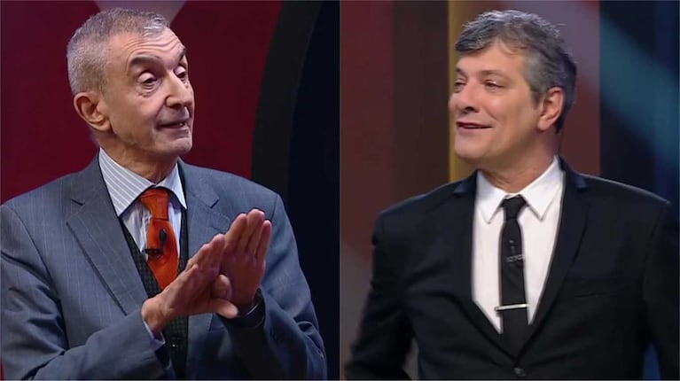 Nelson Castro y Mario Pergolini en Otro Día Perdido (Fotos: capturas eltrece)