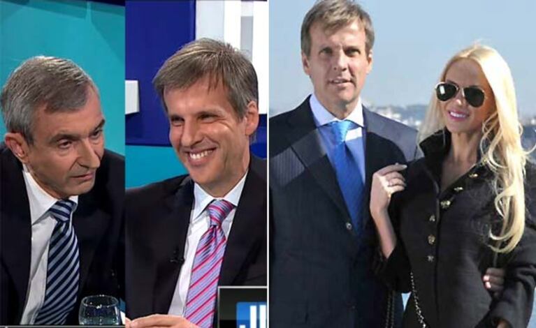 Nelson Castro y Martín Redrado, reflexionaron sobre  Luciana Salazar. (Foto: Web)