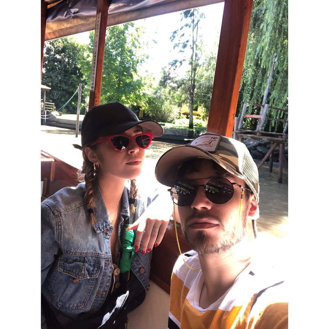 Nerina Uturbey, la novia de Albert Baró, le dedicó un posteo al actor por sus 23 años. Foto: Instagram