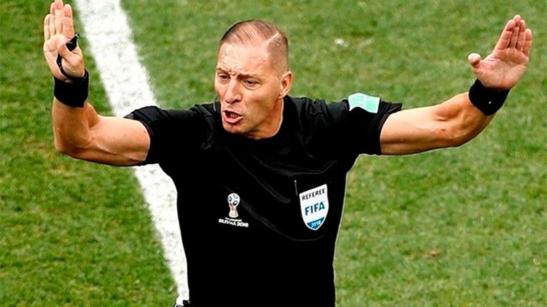 Néstor Pitana será el árbitro en la final del Mundial de Rusia