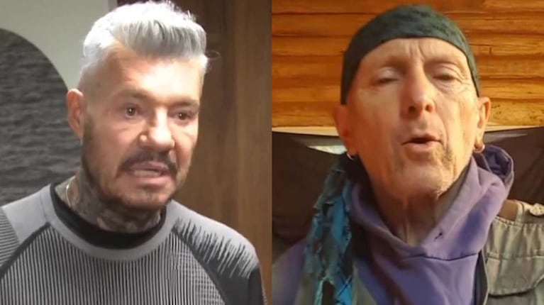 Néstor Varzé y Marcelo Tinelli (Fotos: captura América y Instagram @nestorvarze)