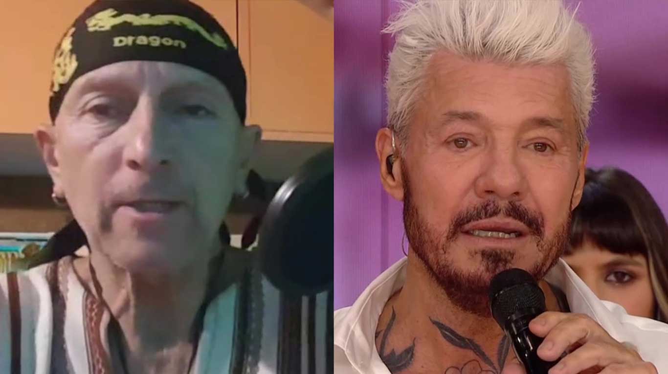 Néstor Varzé y Marcelo Tinelli (Fotos: captura América y Instagram @nestorvarze)