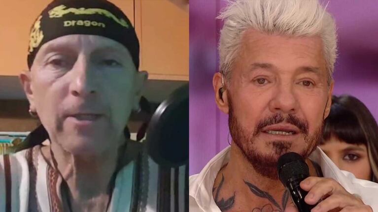 Néstor Varzé y Marcelo Tinelli (Fotos: captura América y Instagram @nestorvarze)