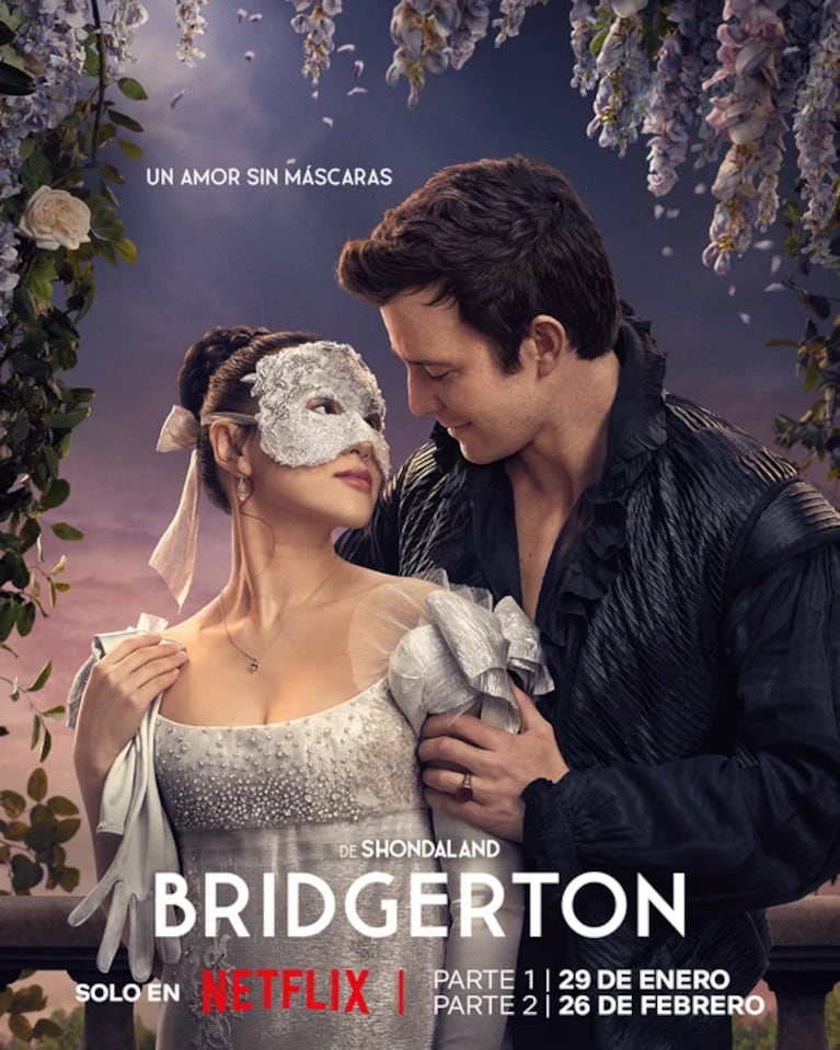 Netflix anunció la fecha de estreno de la cuarta temporada de Los Bridgerton. CRÉDITO: NETFLIX