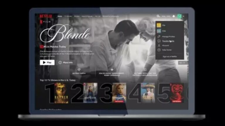 Netflix permite transferir perfiles configurados a cuentas de nueva creación.