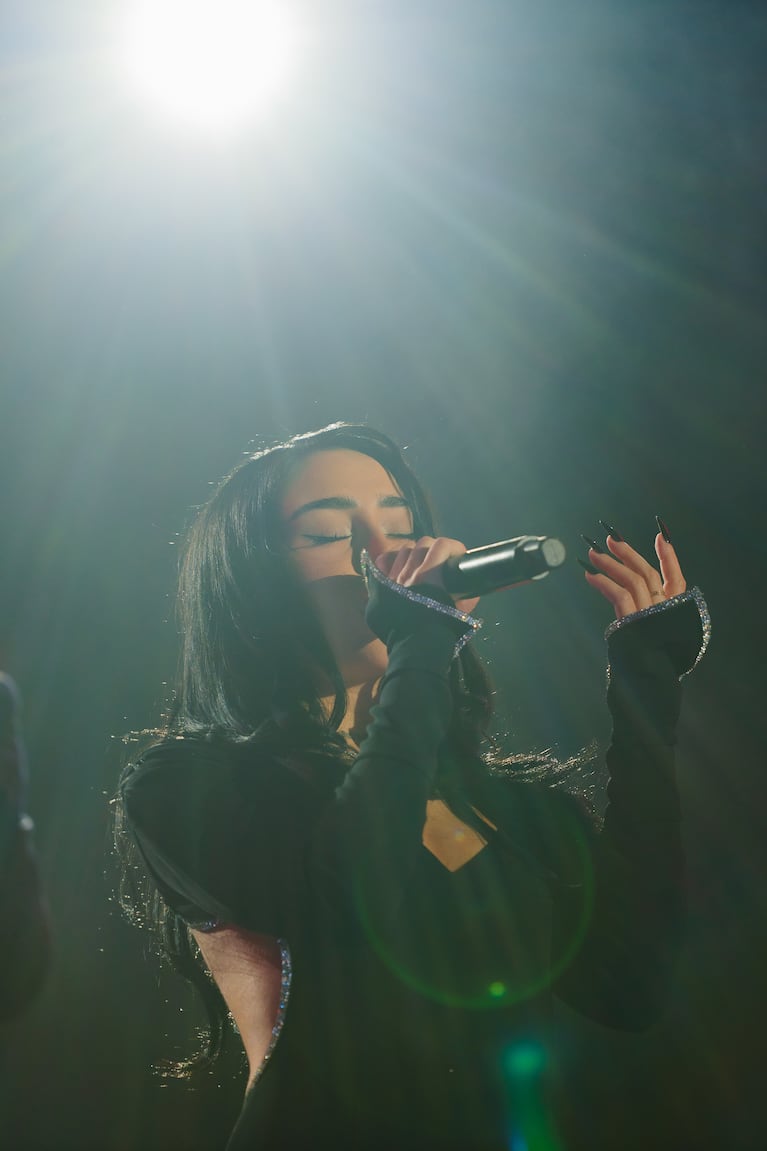Nicki Nicole deslumbró en su primer concierto sinfónico en Rosario (Foto: gentileza de prensa)