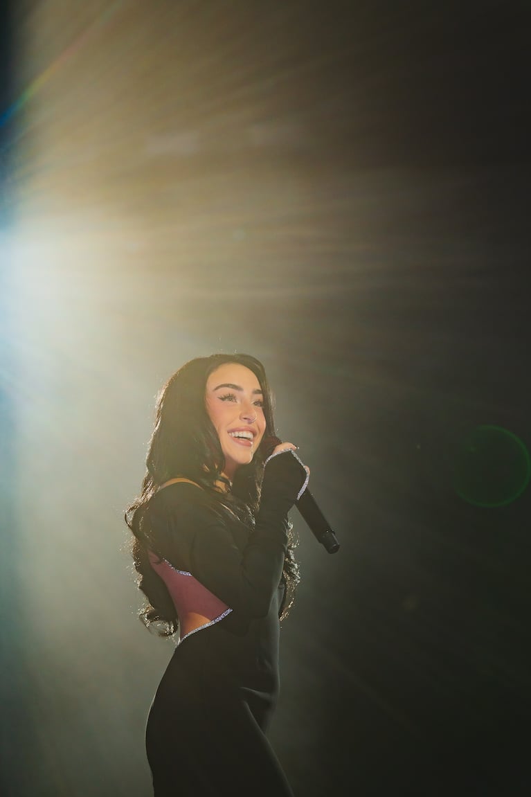 Nicki Nicole deslumbró en su primer concierto sinfónico en Rosario (Foto: gentileza de prensa)