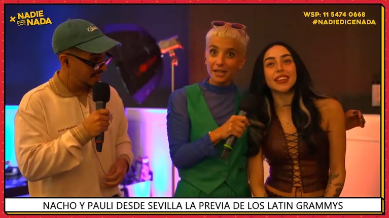 Nicki Nicole lo mandó al frente a Nico Occhiato en vivo: “Ahora que estás con una nueva chica”