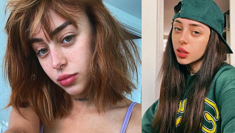 Nicki Nicole se animó a un radical cambio de look.