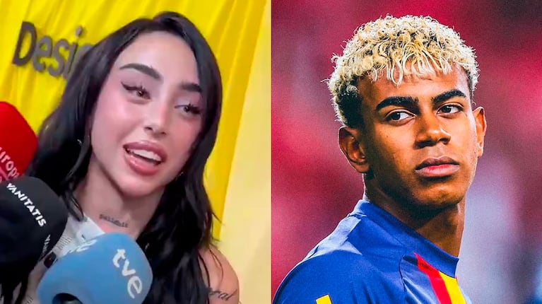 Nicki Nicole y Lamine Yamal. (Foto: Instagram)