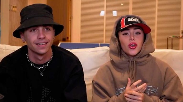 Nicki Nicole y Mernuel (Foto: captura YouTube)