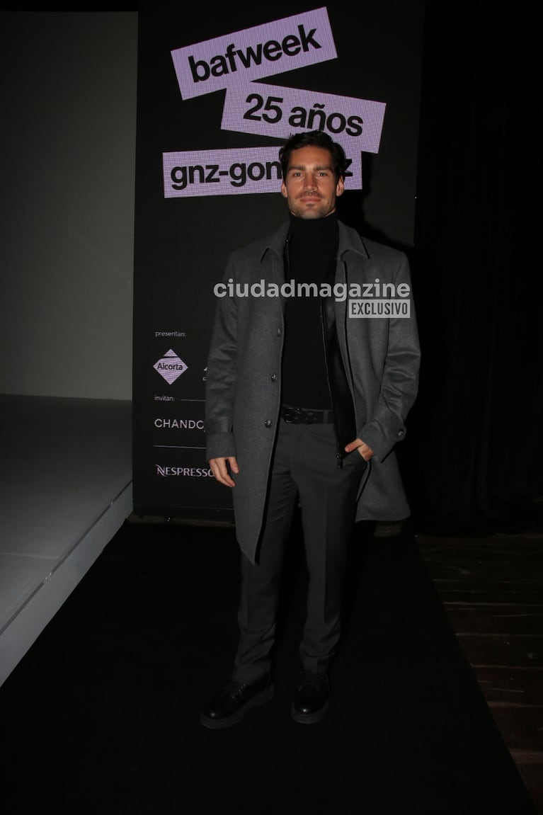 Nico Maccari en el BAFWEEK (Foto: Movilpress).