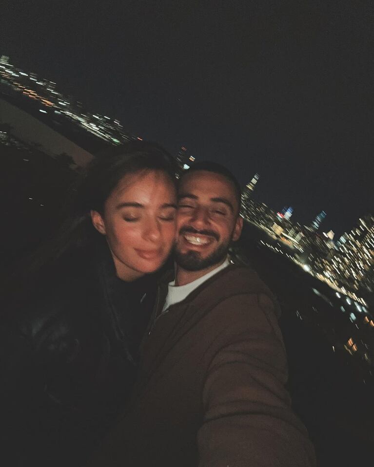Nico Occhiato compartió sus días con Flor Jazmín Peña en Nueva York y Migue Granados reparó en detalle
