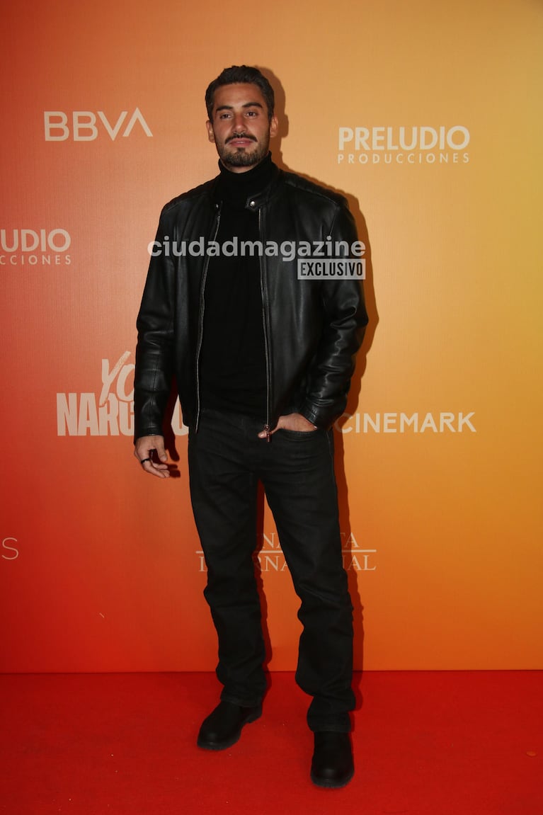 Nico Occhiato en el estreno de Yo Narciso (Foto: Movilpress).