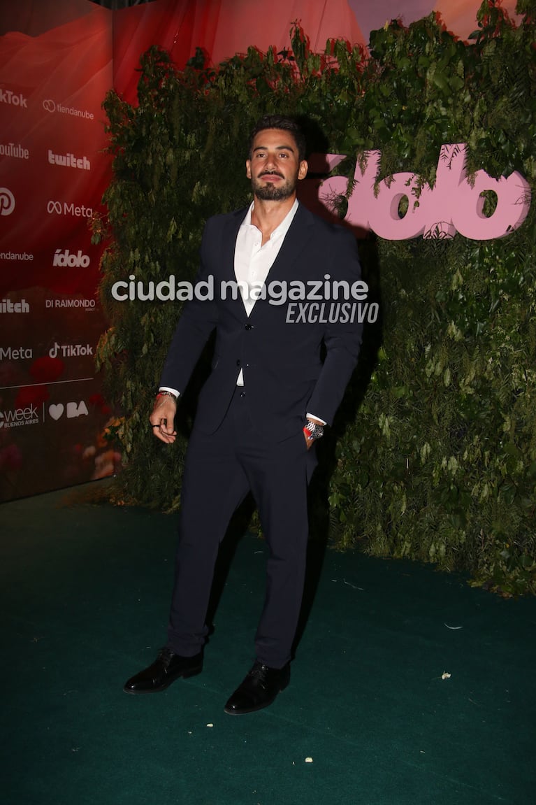 Nico Occhiato en lo Premios Ídolo 2026 (Foto de Movilpress)