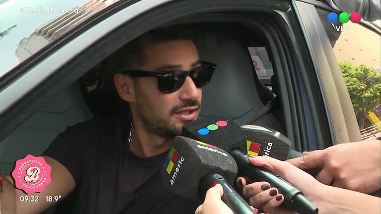 Nico Occhiato: por qué la China Suárez no fue a Luzu