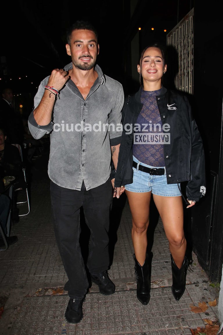 Nico Occhiato y Flor Jazmín Peña (Foto: Movilpress)