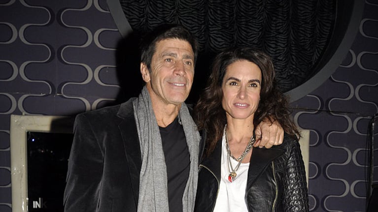 Nico Repetto y Florencia Raggi, mimosos. (Foto: Jennifer Rubio-Ciudad.com)