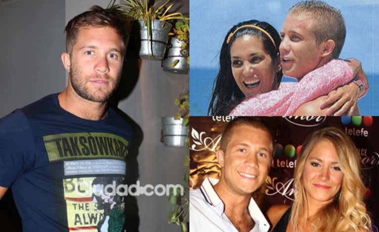 Nico Riera habló de sus ex y de la polémica foto íntima con Silvina (Fotos: Movilpress y Web). 