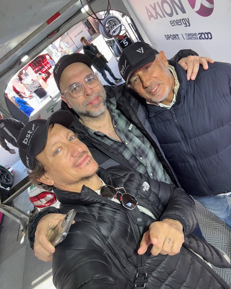 NIco Vázquez con Gustavo Yankelevich. (Foto: @nicovazquezok)