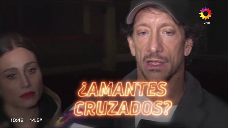 Nico Vázquez enfrentó los rumores de romance con su compañera de elenco Mercedes Oviedo (Foto: captura de eltrece).