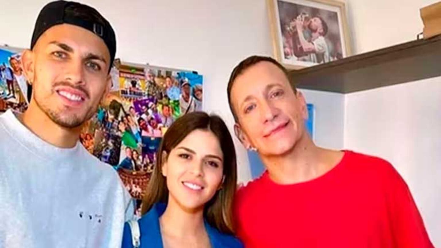 Nico Vázquez recibió la visita de Leandro Paredes en una función de Tootsie: Hiciste muy feliz a todo un país