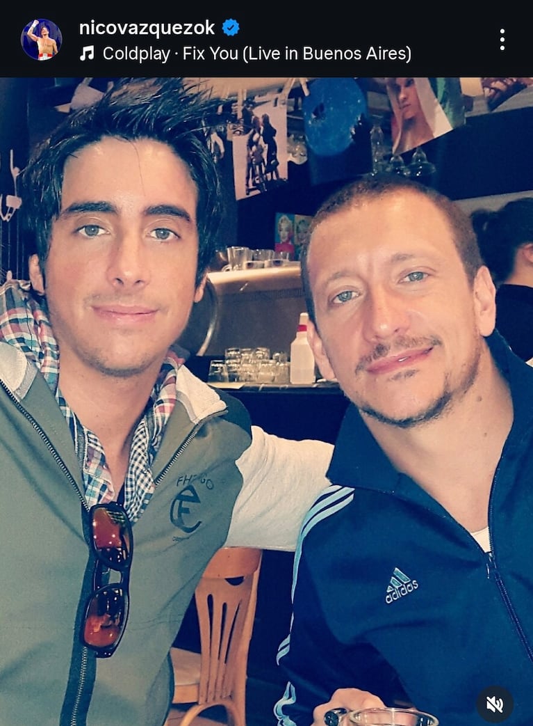 Nico Vázquez recordó a su hermano Santiago (Foto: Instagram/@nicovazquezok).