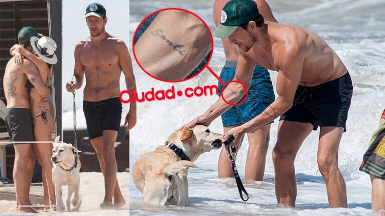 Nico Vázquez se tatuó el nombre de su hermano Santiago en su antebrazo derecho. (Fotos: GM Press)